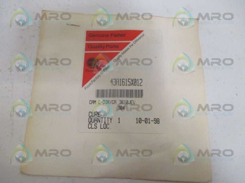 FISHER 43A1615X012 CAM C-DIR/CA   NSMP