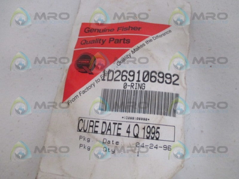 FISER 1D269106992 O-RING *NEW IN ORIGINAL PACKAGE*