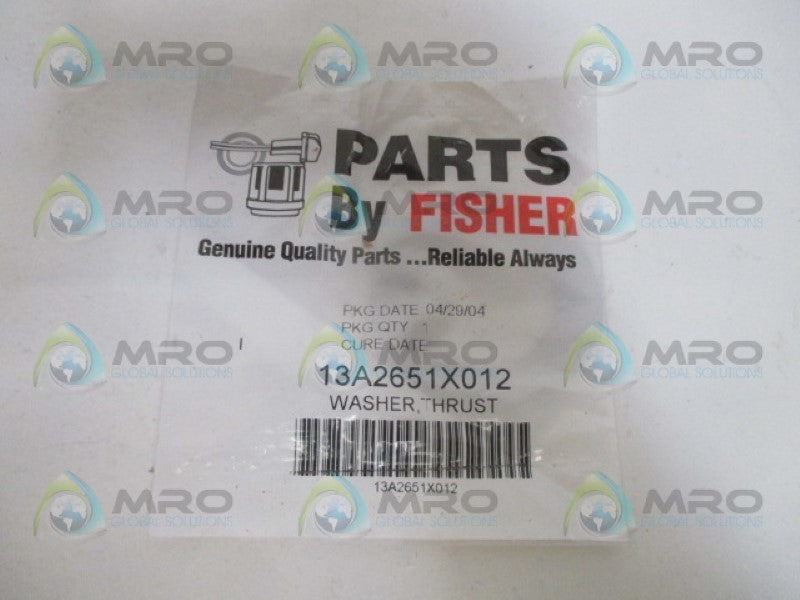 FISHER 13A2651X012 THRUST WASHER * NEW IN FACTORY BAG *