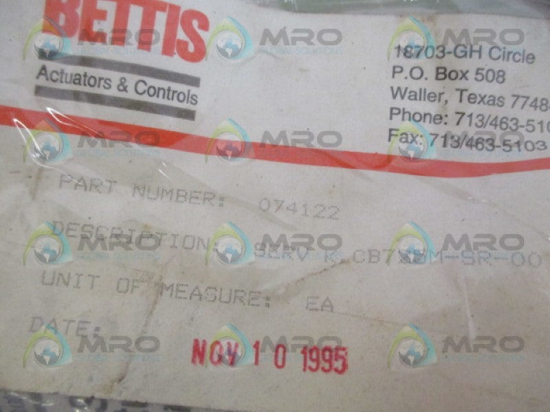 BETTIS 074122 KIT  *NEW IN FACTORY BAG*