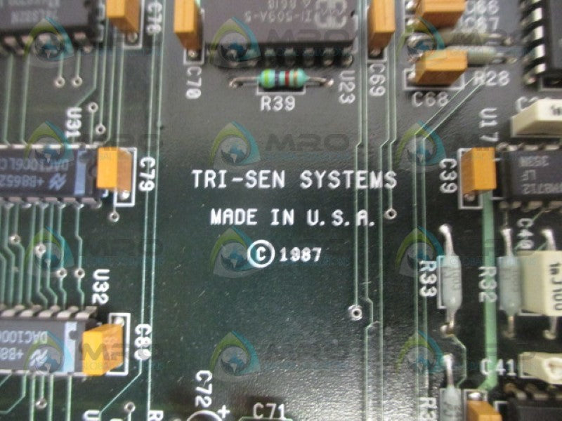 TRI-SEN SYSTEMS 87-5677R/A / 87-5678R/0 CIRCUIT BOARD  *USED*