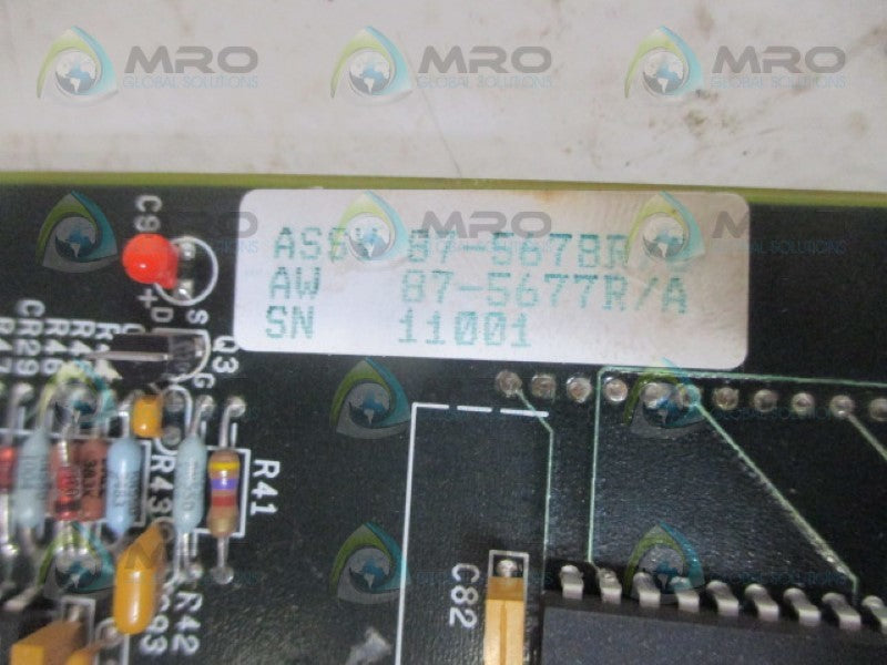 TRI-SEN SYSTEMS 87-5677R/A / 87-5678R/0 CIRCUIT BOARD  *USED*