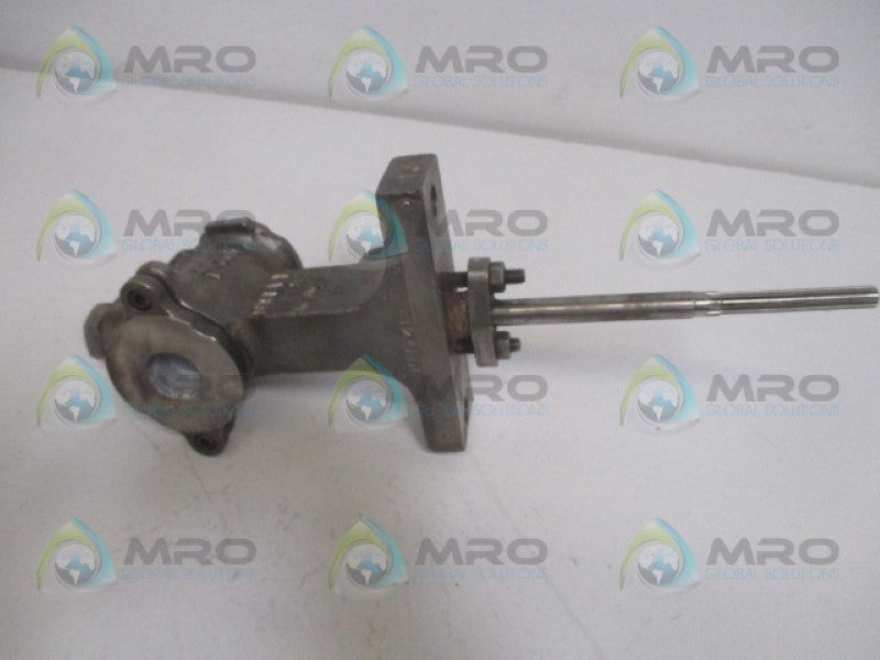 FISHER 1-600 VEE-BALL CONTROL VALVE *USED*