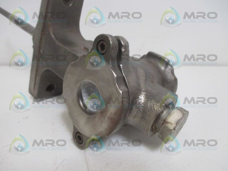 FISHER 1-600 VEE-BALL CONTROL VALVE *USED*