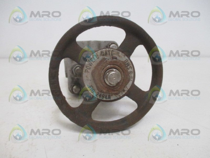 POWELL GATE 2494A GLOBE GATE VALVE  *NEW NO BOX*