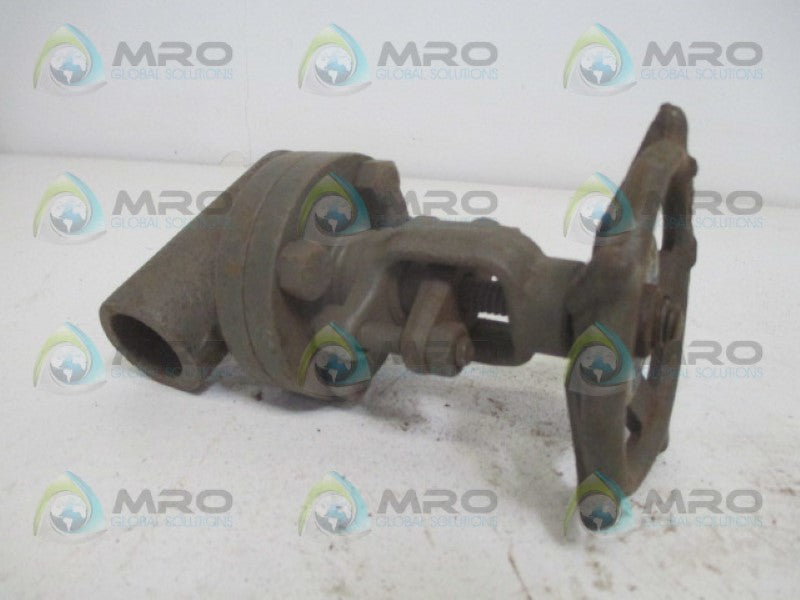 HENRY VOGT MACHINE SW12321 GATE VALVE 3/4" 200PSI *USED*