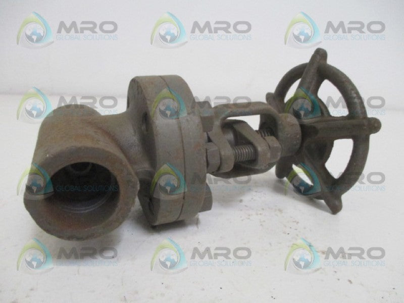 HENRY VOGT MACHINE SW12321 GATE VALVE 3/4" 200PSI *USED*