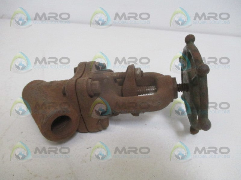 ROCKWELL-EDWARD 1048Y VALVE 3/8" 3600WOG *USED*
