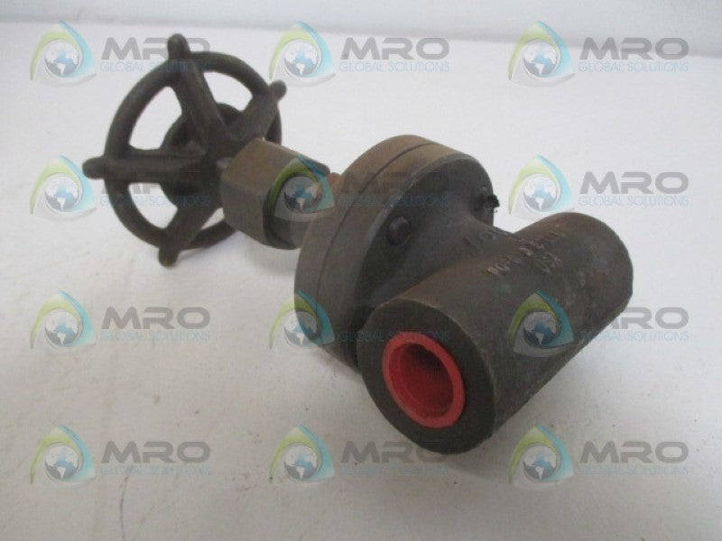 VOGT VALVE 12161 GATE VALVE 1/2" 100PSI *NEW NO BOX*