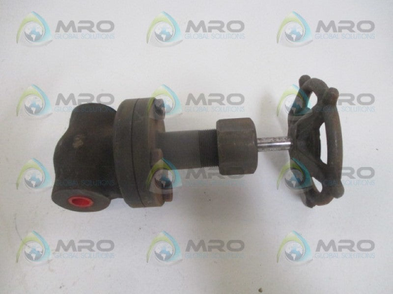 VOGT VALVE 12161 GATE VALVE 1/4" 100PSI *NEW NO BOX*
