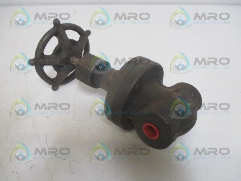 VOGT VALVE 12161 GATE VALVE 1/4" 100PSI *NEW NO BOX*