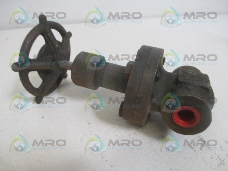 VOGT VALVE 12161 GLOBE VALVE 3/8" 100PSIG *NEW NO BOX*
