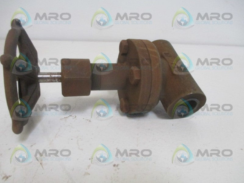 VOGT VALVE SW12161 GATE VALVE 1/2" 100PSIG *NEW NO BOX*