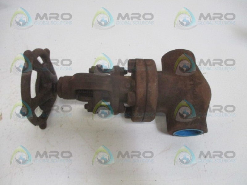 HENRY VOGT SW12141 GLOBE VALVE 1" 2000WOG *NEW NO BOX*