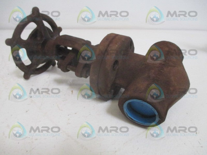 HENRY VOGT SW12141 GLOBE VALVE 1" 2000WOG *NEW NO BOX*
