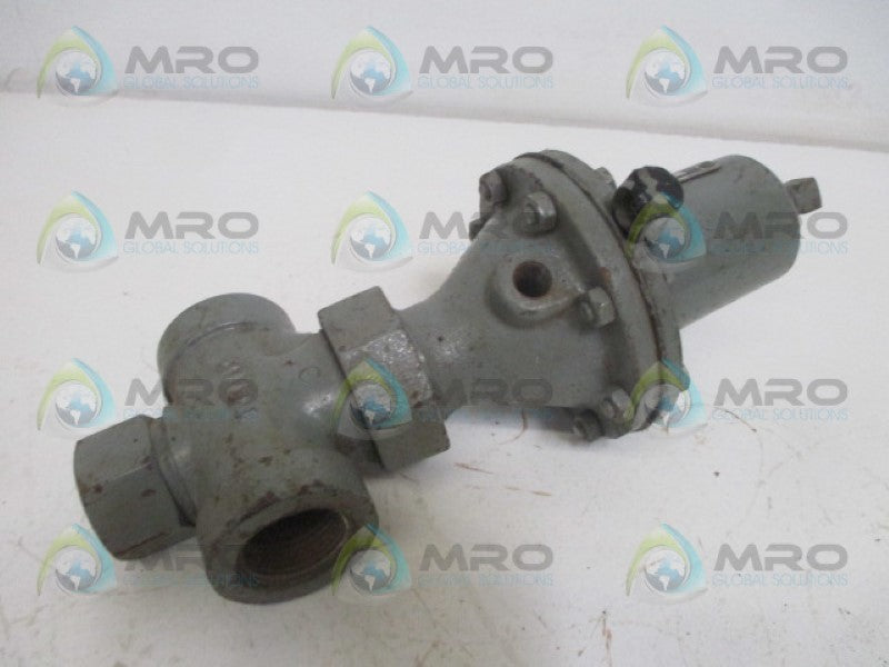 FISHER 122A-11 VALVE 1/2" 0-100PSI *USED*