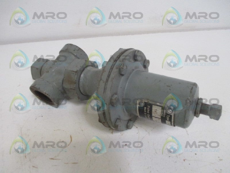 FISHER 122A-11 VALVE 1/2" 0-100PSI *USED*