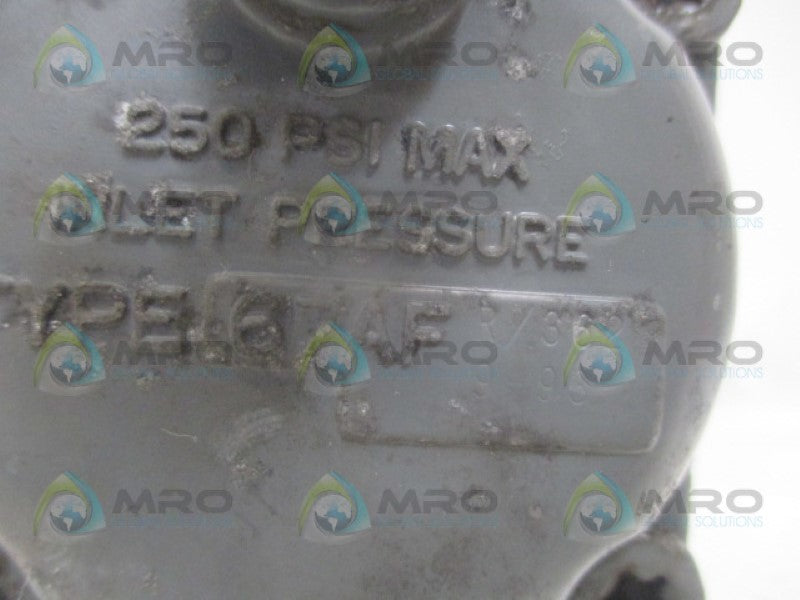 FISHER 67AFR/332 REGULATOR *USED*