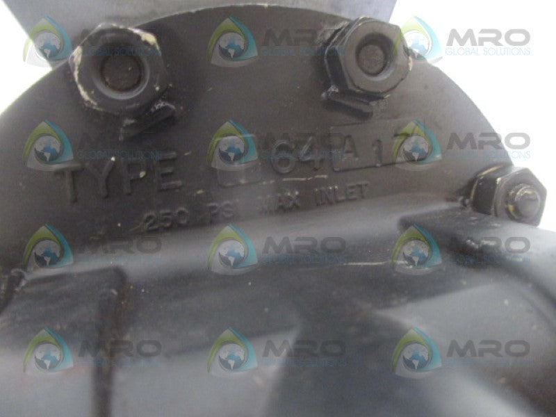 FISHER 164A17 REGULATOR *USED*