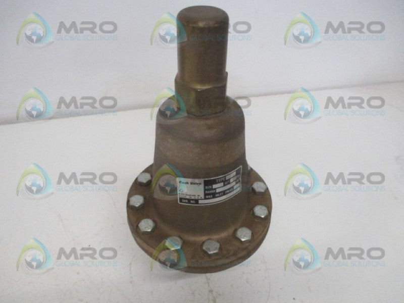 CASH VALVE TYPE FR SIZE 1 20-90PSI 3722 1E *NEW NO BOX*