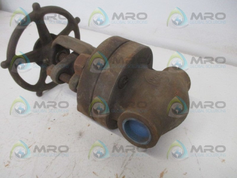 HENRY VOGT MACHINE SW15111 GATE VALVE SIZE 1 3600WOG NSNP