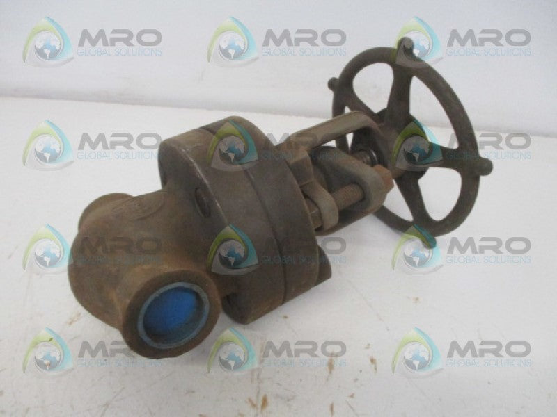 HENRY VOGT MACHINE SW15111 GATE VALVE SIZE 1 3600WOG NSNP