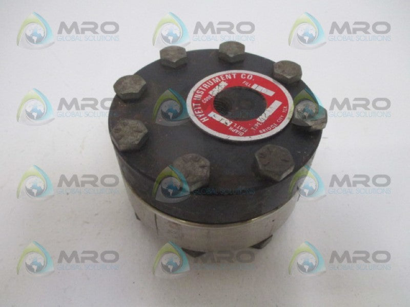 HYETT INSTRUMENT 42M PRESSURE SENSOR DIAPHRAGM UNMP