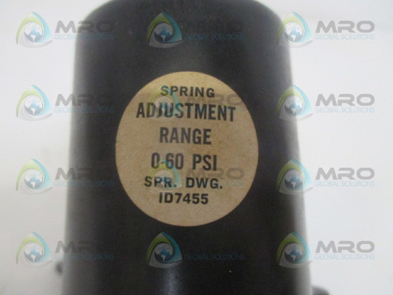 FISHER 64A6 REGULATOR 0-60PSI NSNP