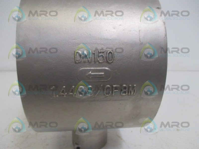 INDUSTRIAL MRO 1.4408/CF8M BALL VALVE HOUSING *USED*