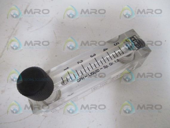 KING INSTRUMENT 75303322C00 AIR FLOW METER GAUGE 125PSI *NEW NO BOX*