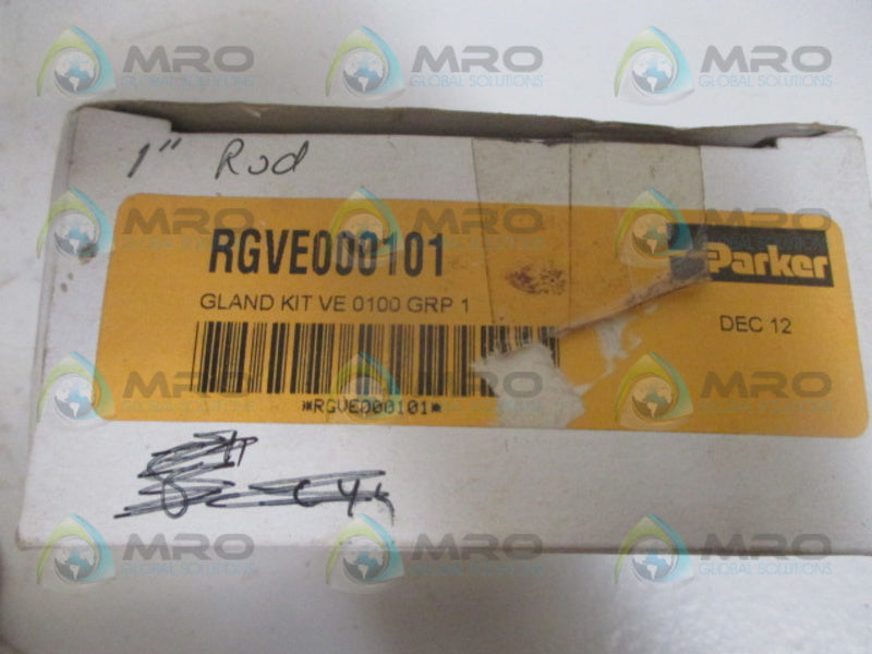PARKER RGVE000101 GLAND KIT *NEW IN BOX*