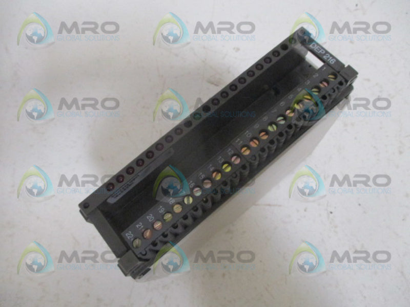 AEG MODICON DEP216/AS-BDEP-216 INPUT MODULE *NEW NO BOX*