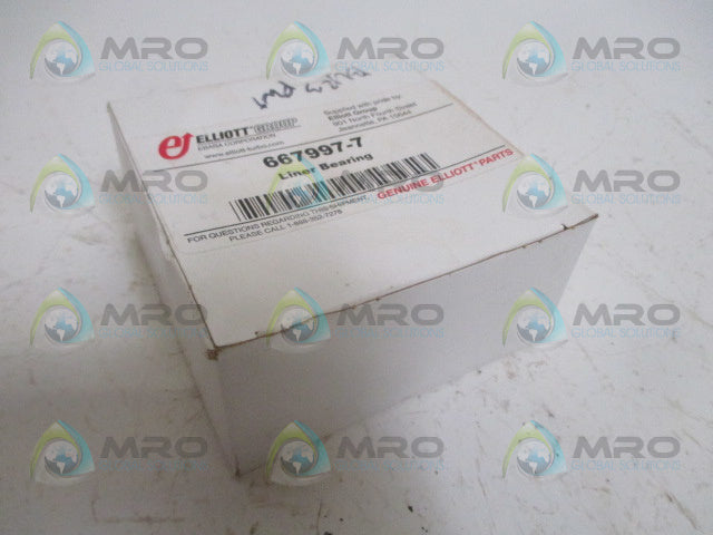 ELLIOTT GROUP 667997-7 LINEAR BEARING *NEW IN BOX*