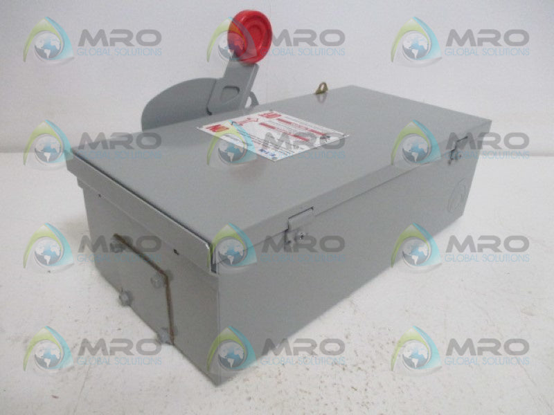 CUTLER HAMMER DH362FRK SAFETY SWITCH 60A *USED*