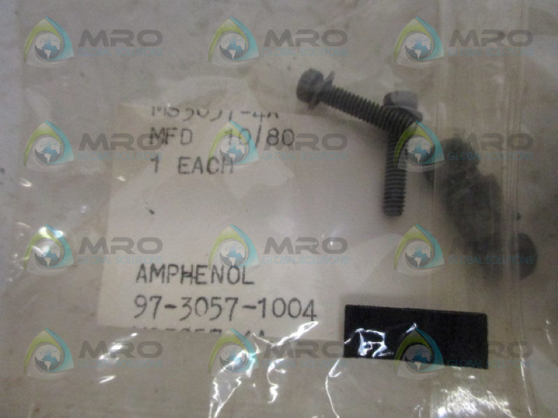 AMPHENOL 97-3106A-10SL-3S (PKG OF 2) CONNECTOR RECEPTACLE *NEW IN FACTORY BAG*