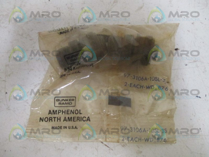 AMPHENOL 97-3057-1004 CABLE CLAMP   NSMP