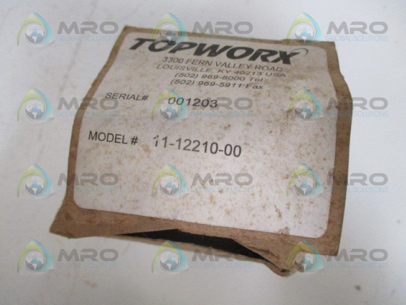 TOPWORX GO SWITCH  11-12210-00 LIMIT SWITCH *NEW IN BOX*