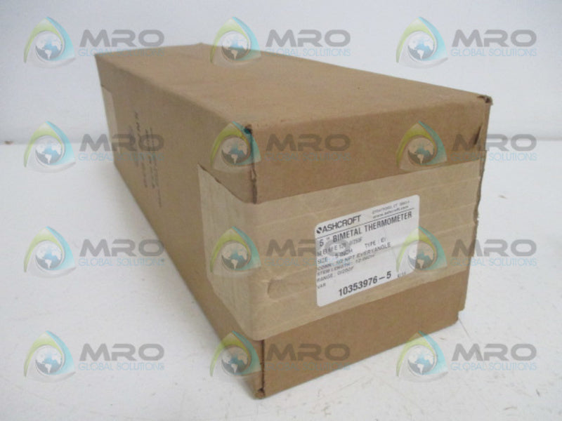 ASHCROFT 50E160E120-0/250 BIMETAL THERMOMETER 5" *NEW IN BOX*