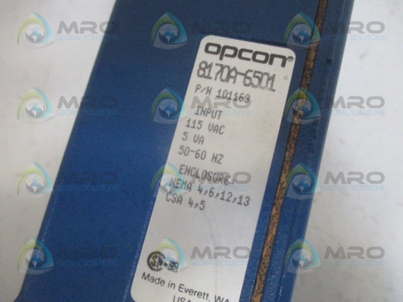 OPCON 8170A-6501 PHOTOELECTRIC CONTROL UNIT  UNMP