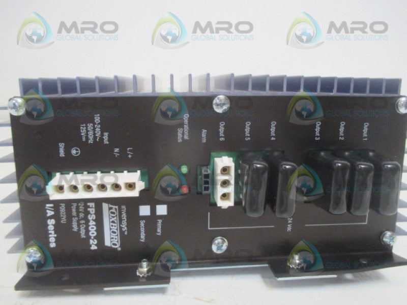 FOXBORO P0922YU OUTPUT POWER SUPPLY 24VDC *NEW IN BOX*
