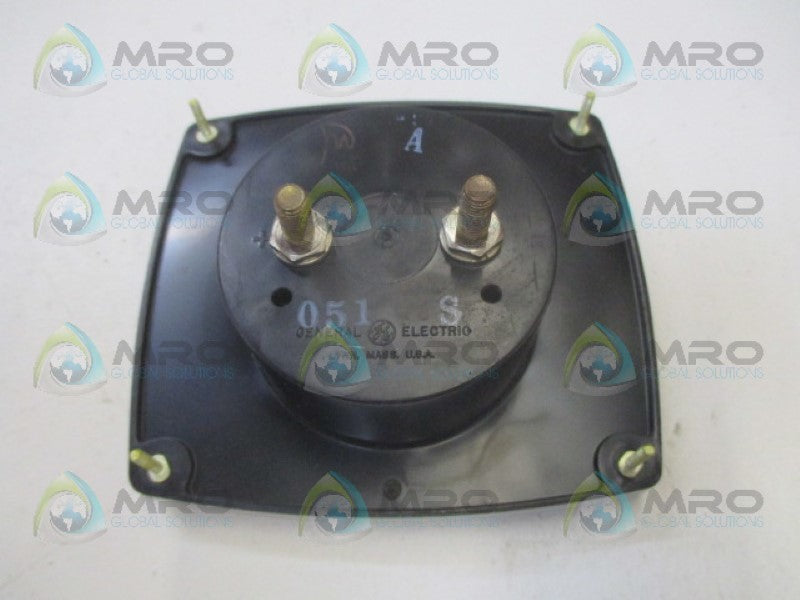GENERAL ELECTRIC 50-250449PZZZ1 PANEL METER 0-10 AC MA *NEW NO BOX*