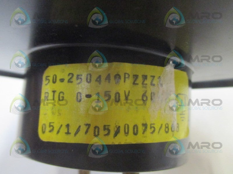 GENERAL ELECTRIC 50-250449PZZZ1 PANEL METER 0-10 AC MA *NEW NO BOX*