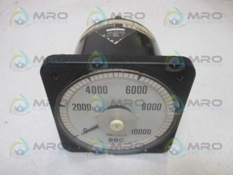 BBC 077-05AA-FAVZ PANEL METER 0-10000 DCA NSNP