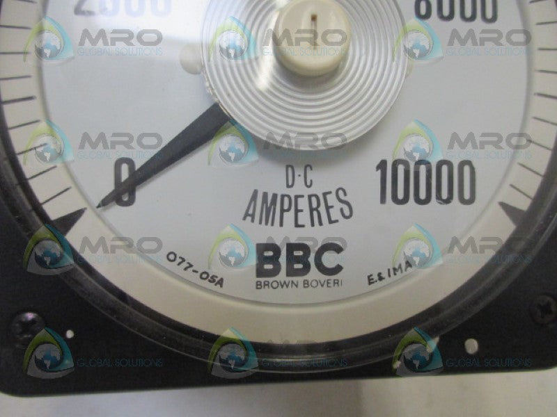 BBC 077-05AA-FAVZ PANEL METER 0-10000 DCA NSNP