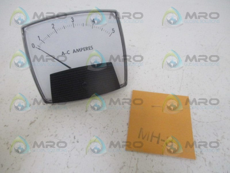 WESCHLER 250440LSLS PANEL METER 0-5 ACA *NEW IN BOX*
