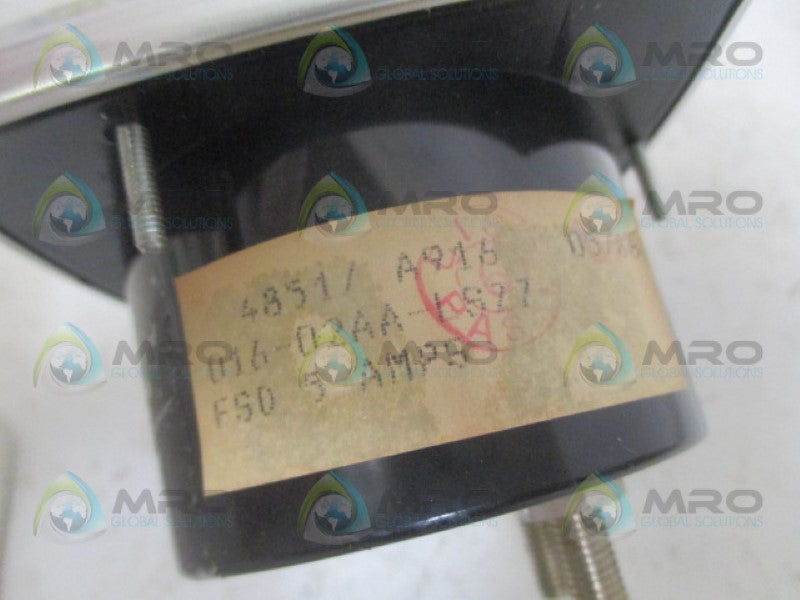 CROMPTON 016-02AA-LSSU PANEL METER 0-1.2 AC KA *NEW IN BOX*
