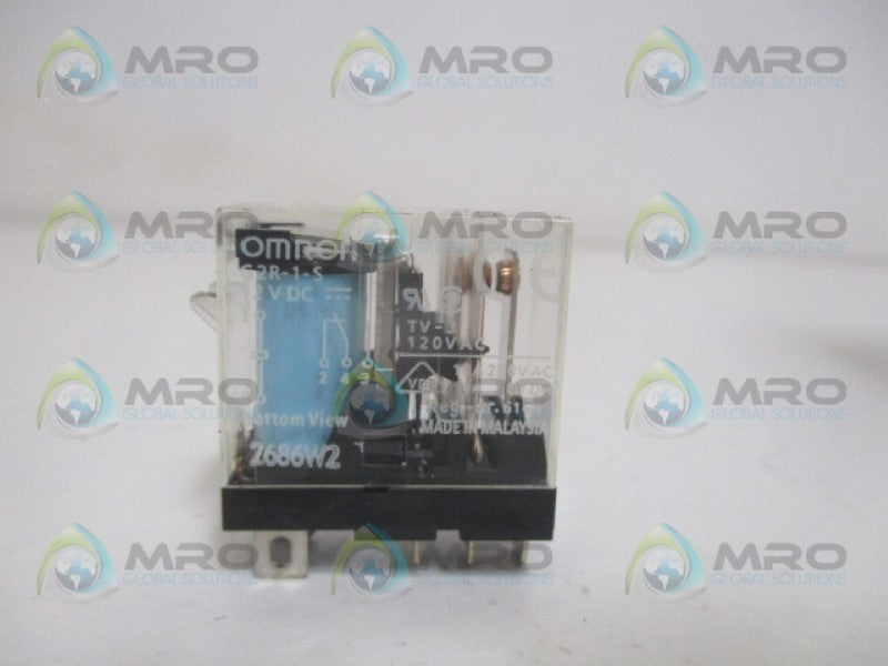 OMRON G2R-1-S-DC12 RELAY 12VDC *NEW NO BOX*