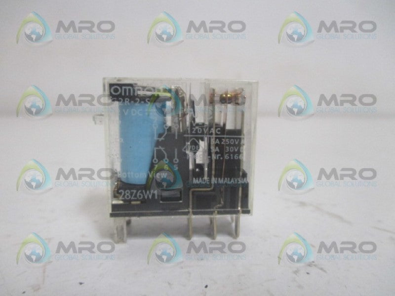OMRON G2R-2-S-DC12 RELAY 12VDC *NEW NO BOX*