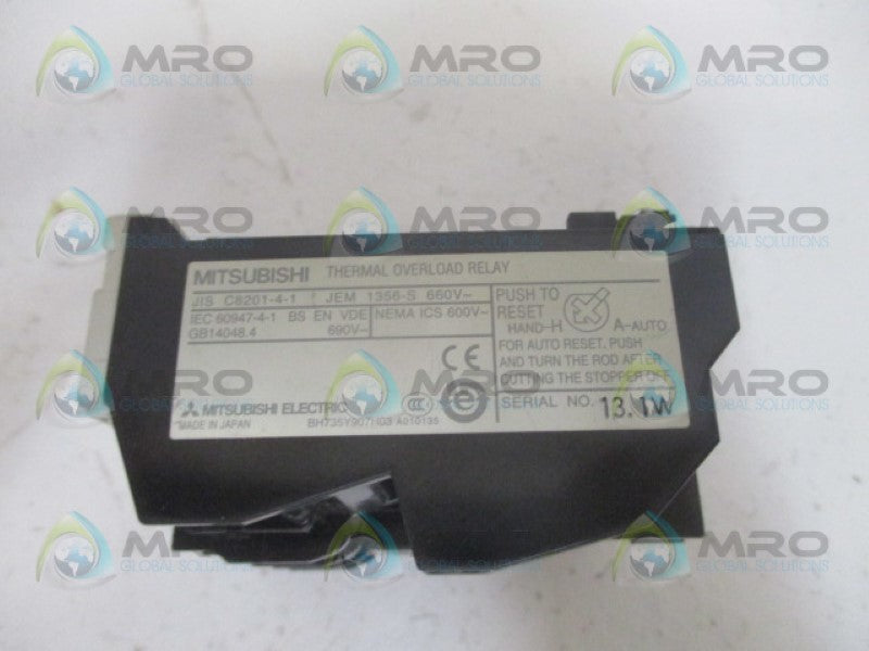 MITSUBISHI TH-N20KF OVERLOAD RELAY 2.8-4.4A) *NEW NO BOX*