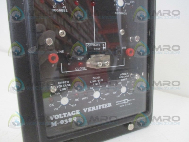 BECKWITH ELECTRIC M-0388 MOD347 SYNCROCLOSER CHECK RELAY *NEW NO BOX*